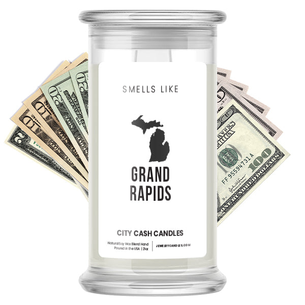 Smells Like Grand Rapids City Cash Candles
