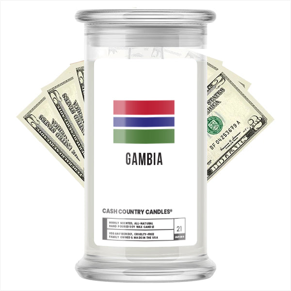 Gambia Cash Country Candles