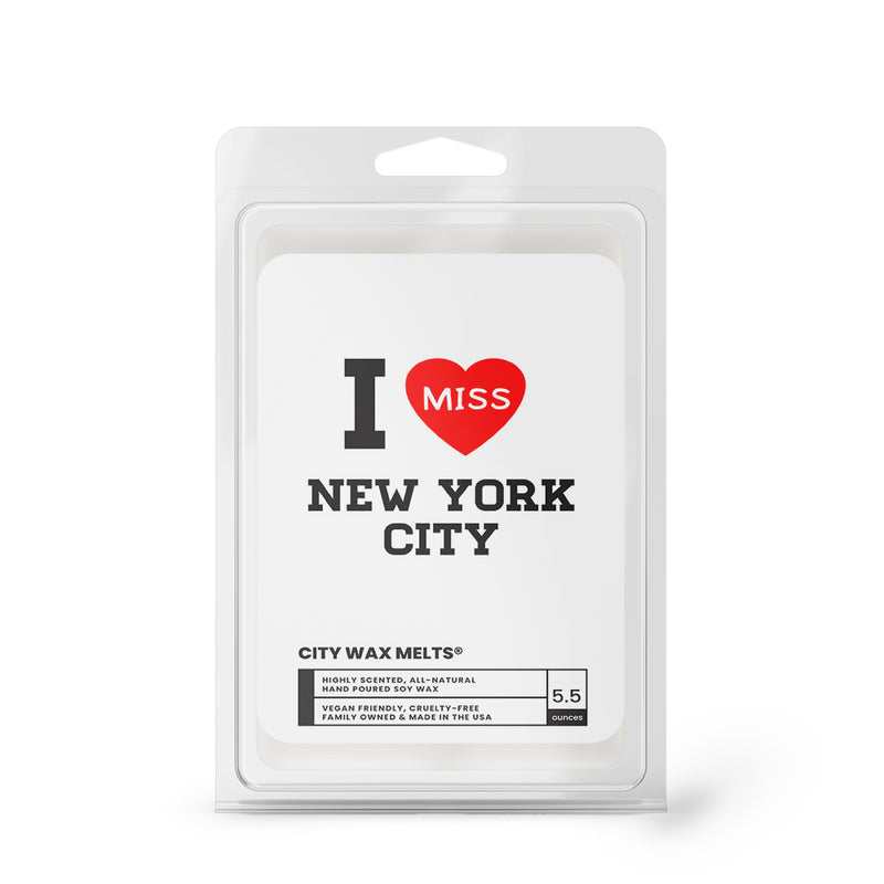 I miss New York City Wax Melts
