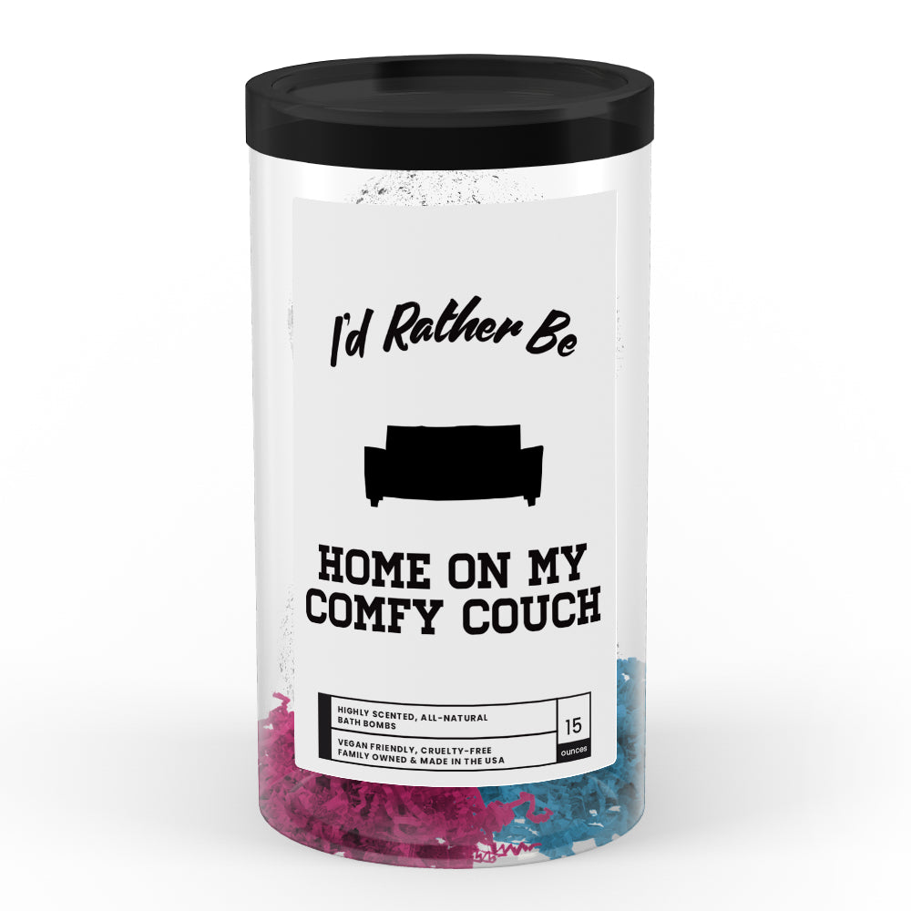 I'd rather be Home On My Comfy Couch Bath Bombs