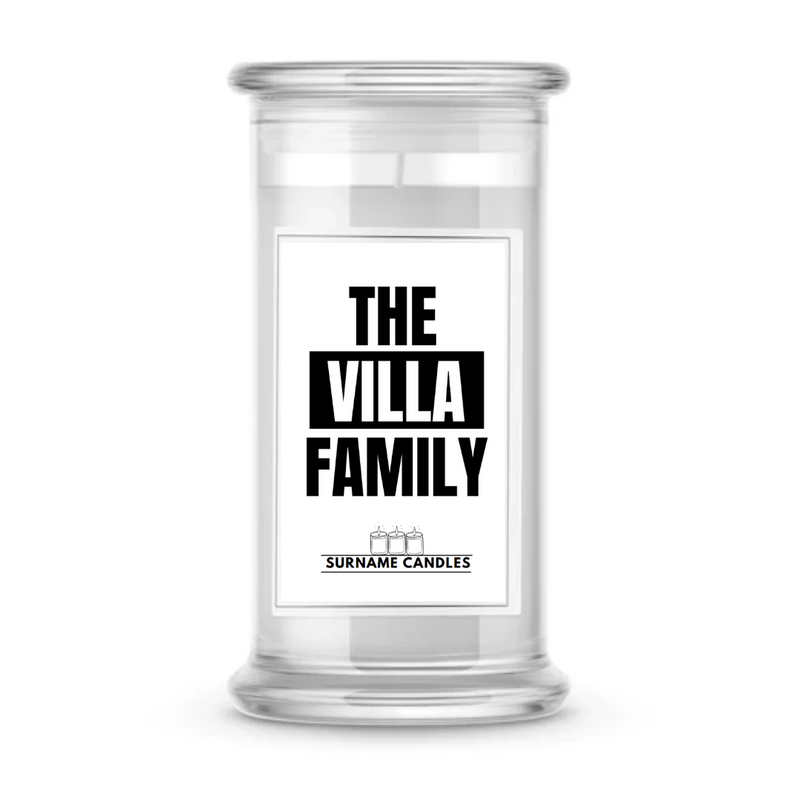 The Villa Family | Surname Candles