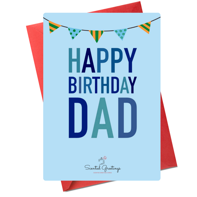 Happy Birthday Dad | Scented Greeting Cards