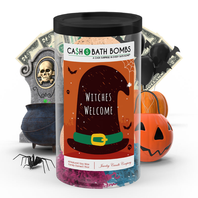 Witches Welcome Cash Bath Bombs