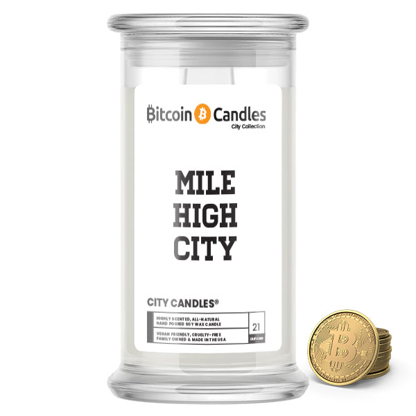 Mile High City Bitcoin Candles