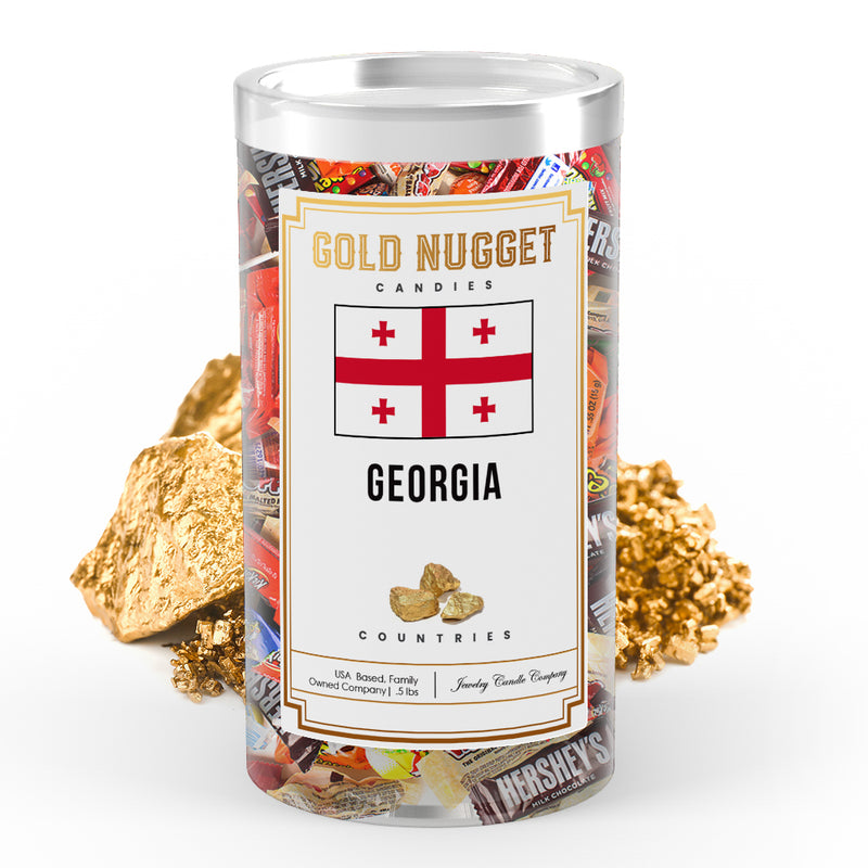 Georgia Countries Gold Nugget Candy