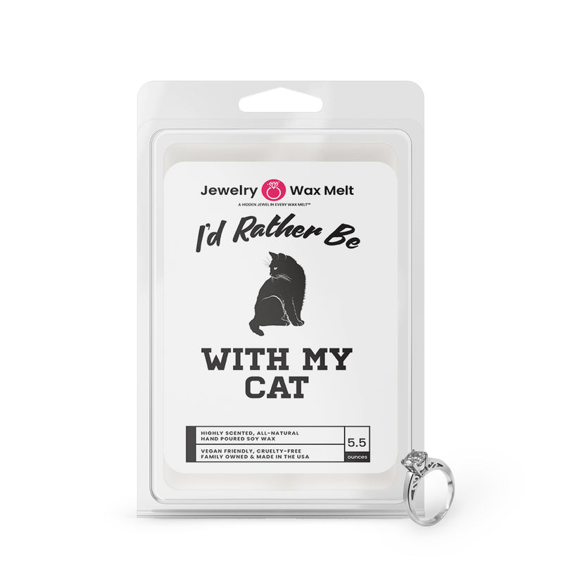I'd rather be With My Cat Jewelry Wax Melts