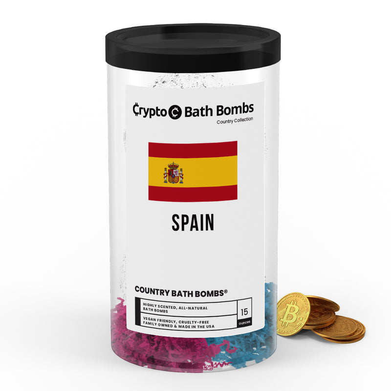 Spain Country Crypto Bath Bombs