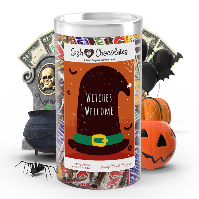 Witches Welcome Cash Chocolates