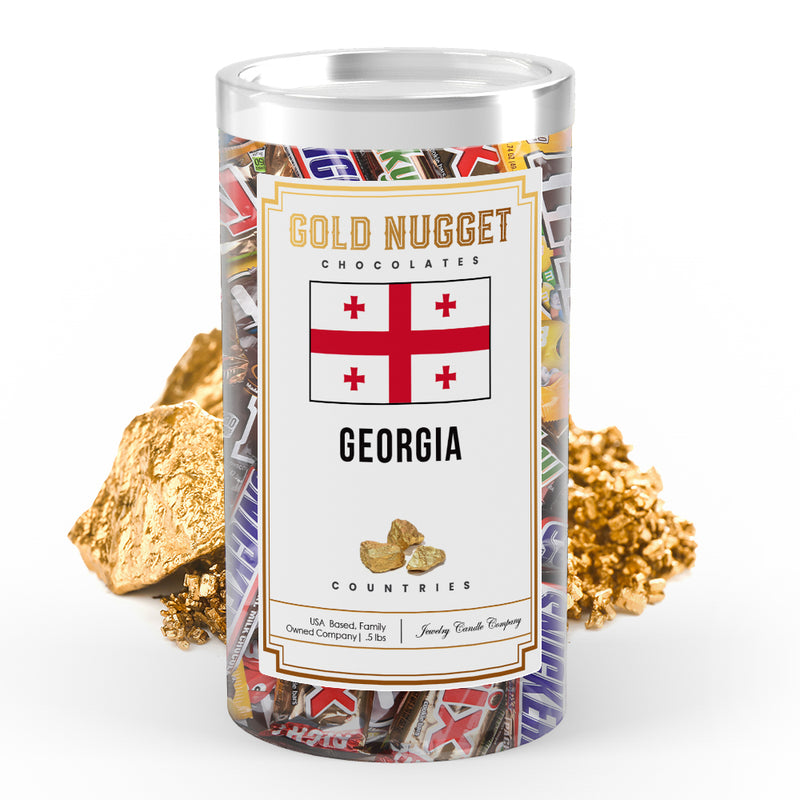 Georgia Countries Gold Nugget Chocolates