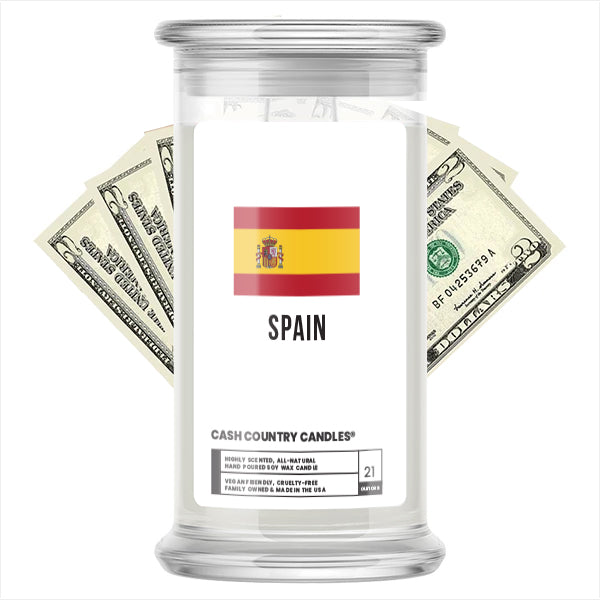 spain cash candle