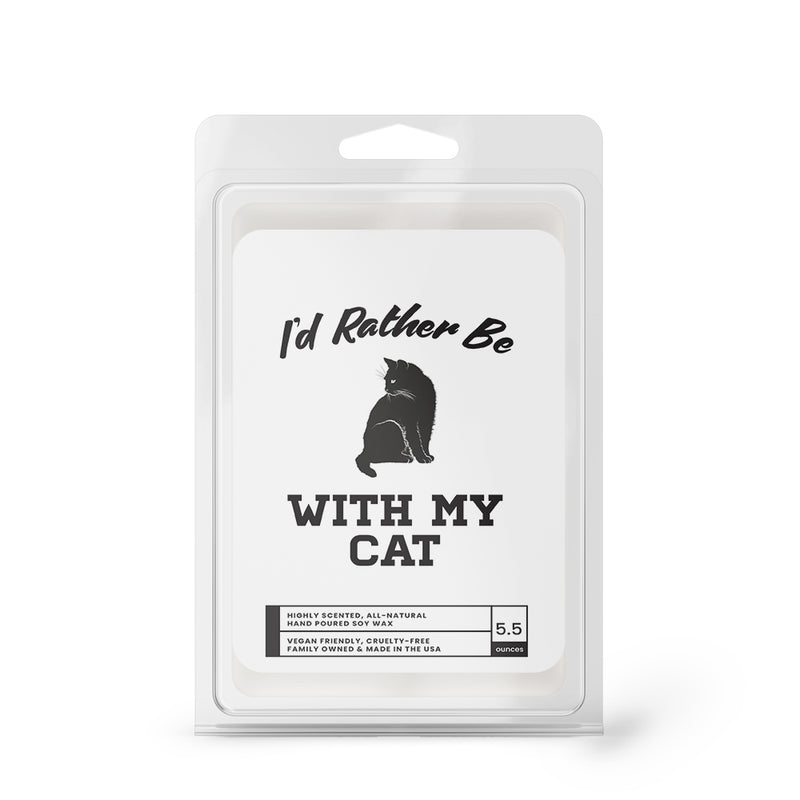 I'd rather be With My Cat Wax Melts