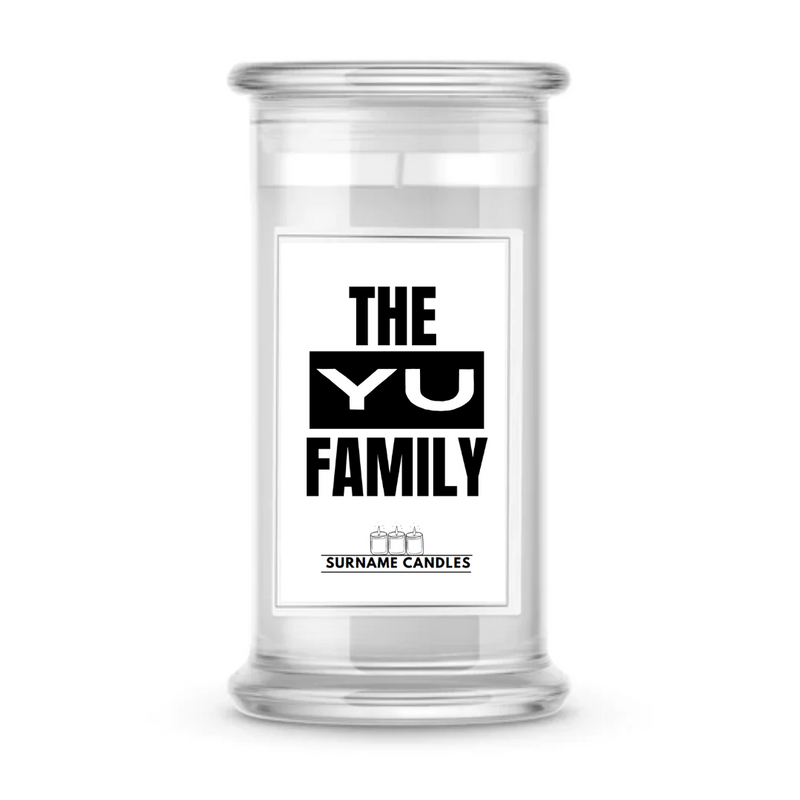 The YU Family | Surname Candles