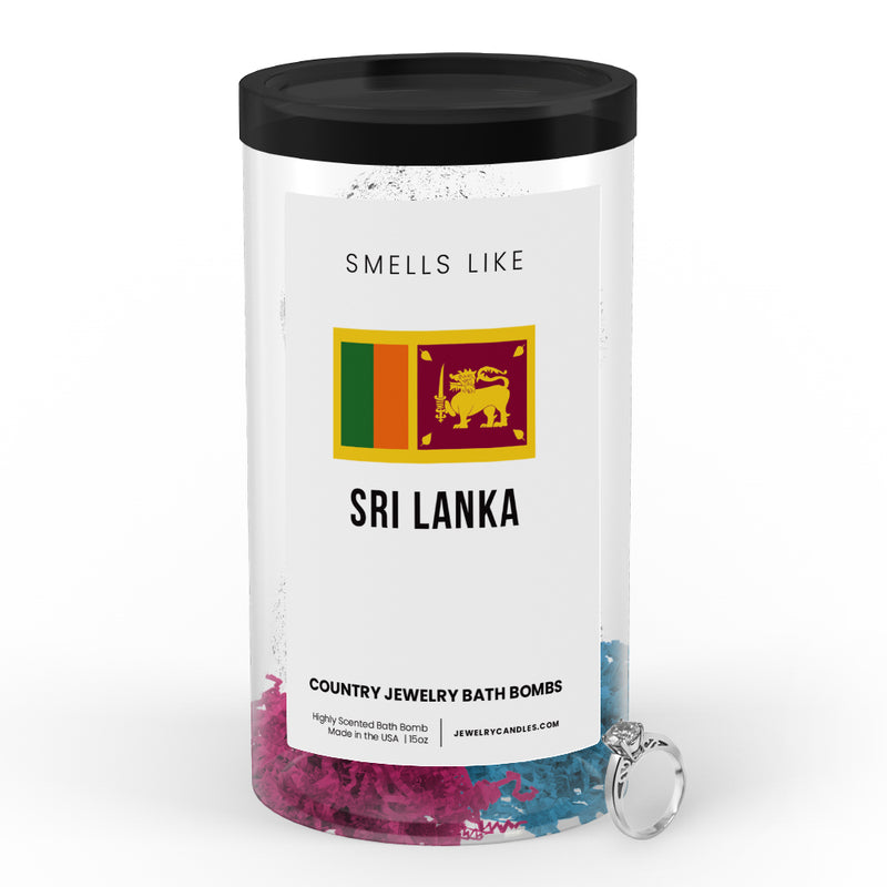 Smells Like Sri Lanka Country Jewelry Bath Bombs
