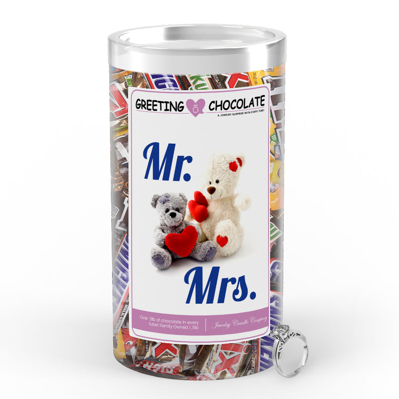 Mr. Mrs. Greetings Chocolate