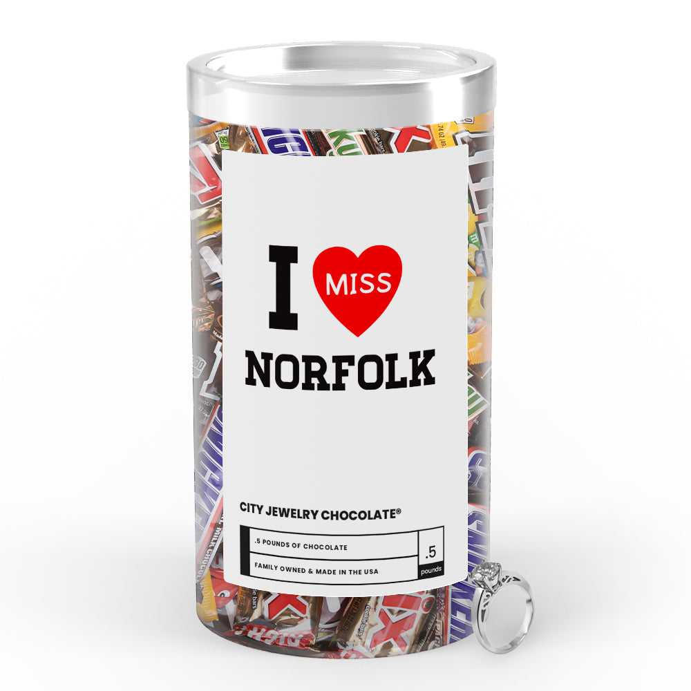 I miss Norfolk City Jewelry Chocolate