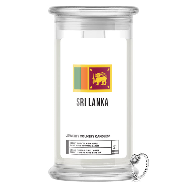 Sri Lanka Jewelry Country Candles