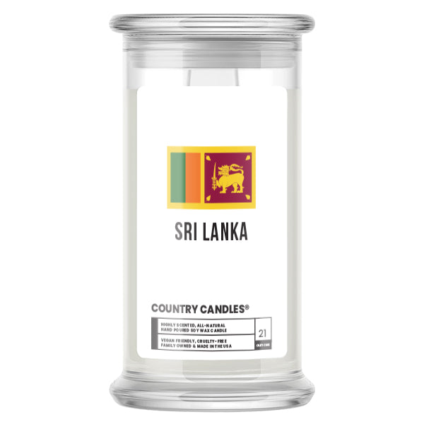 Sri Lanka Country Candles
