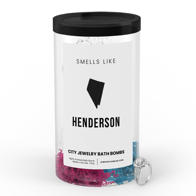 Smells Like Henderson City Jewelry Bath Bombs