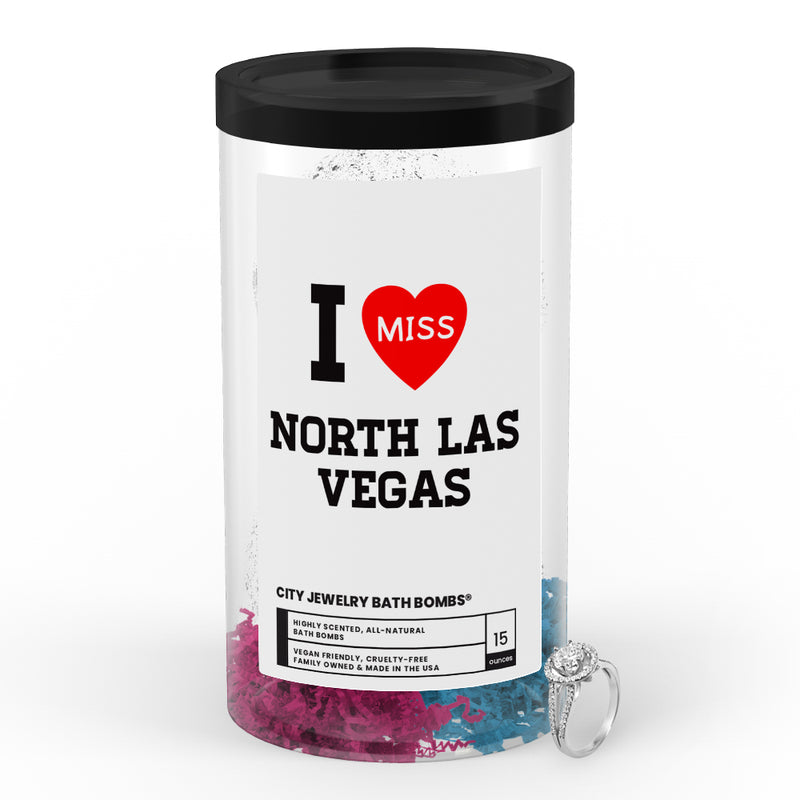 I miss North Las Vegas City Jewelry Bath Bombs