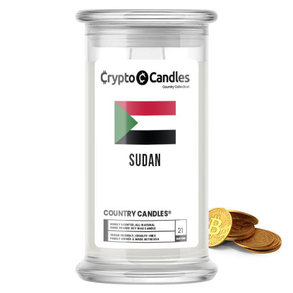Sudan Country Crypto Candles
