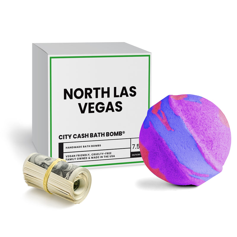North Las Vegas City Cash Bath Bomb