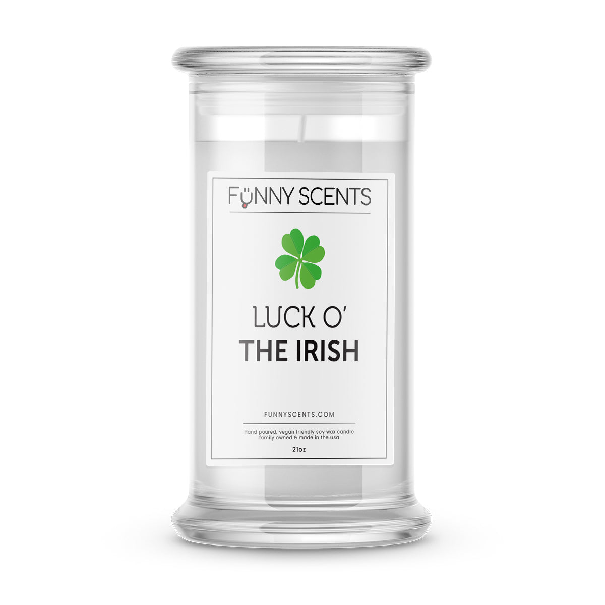Luck O' The Irish Funny Candles
