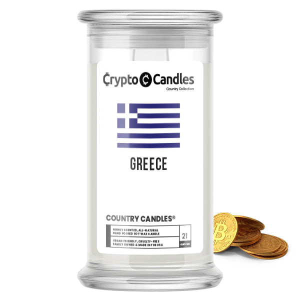 Greece Country Crypto Candles
