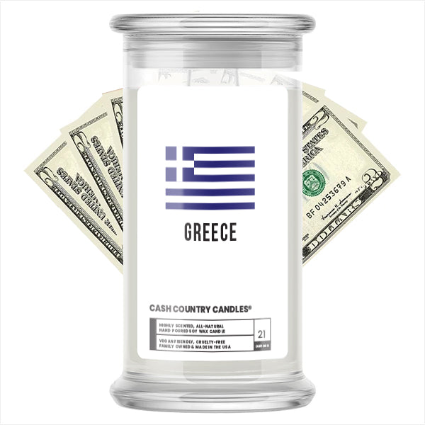 Greece Cash Country Candles