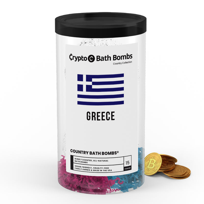 Greece Country Crypto Bath Bombs