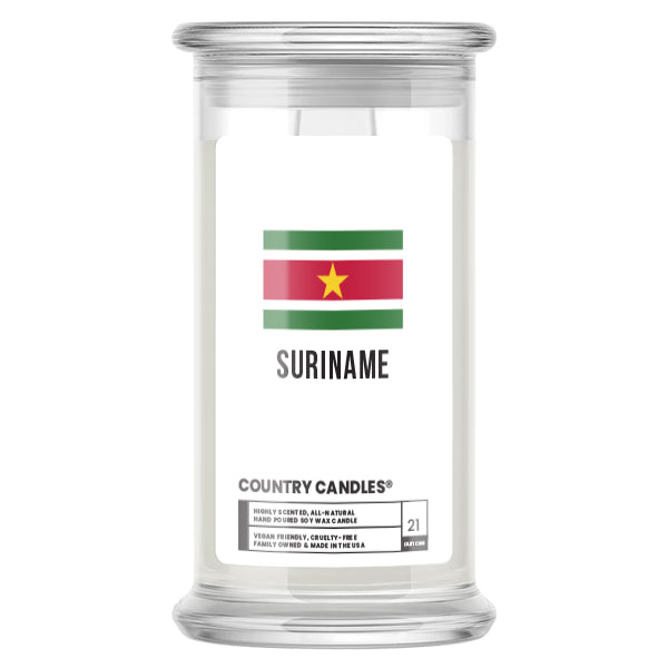 Suriname Country Candles