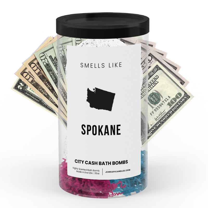 Smells Like Spokane City Cash Bath Bombs