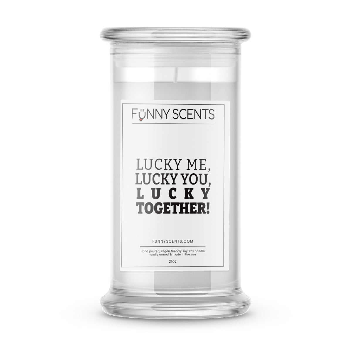 Lucky Me, Lucky You,  Lucky Together! Funny Candles