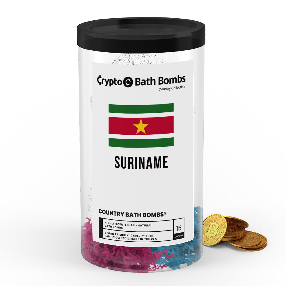 Suriname Country Crypto Bath Bombs