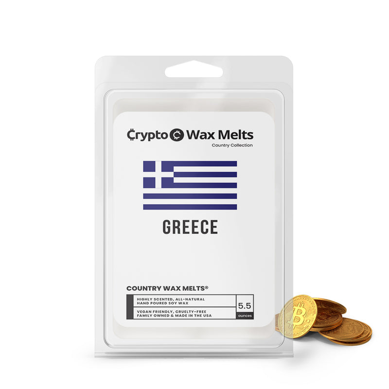 Greece Country Crypto Wax Melts