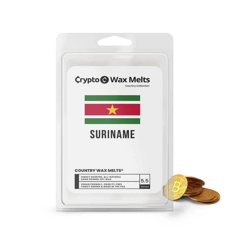 Suriname Country Crypto Wax Melts