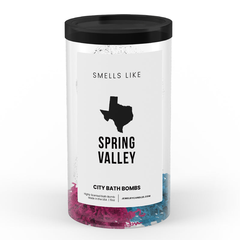 Smells Like Spring Valley City Bath Bombs