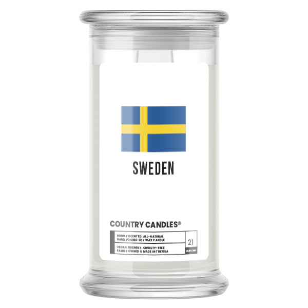 Sweden Country Candles