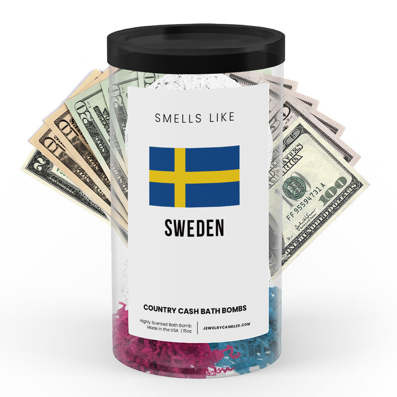 Smells Like Sweden Country Cash Bath Bombs
