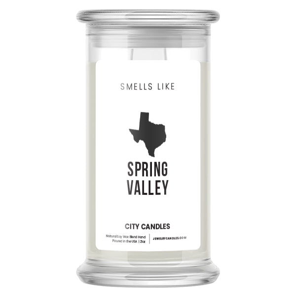 Smells Like Spring Valley City Candles