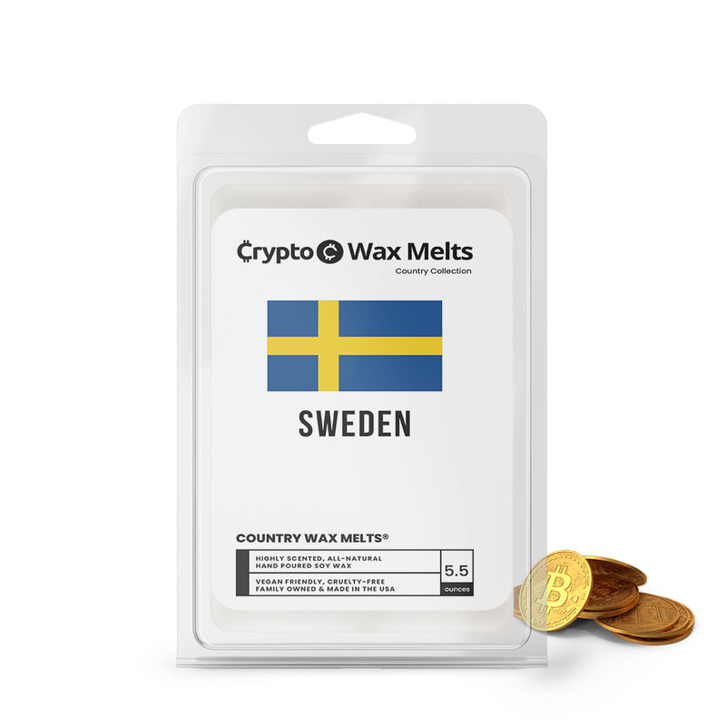 Sweden Country Crypto Wax Melts