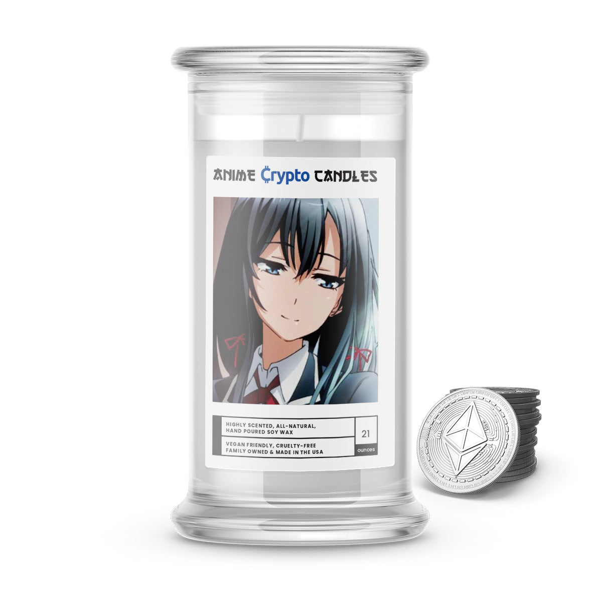 Yukinoshita, Yukino (雪ノ下 雪乃) - Crypto Anime Candles