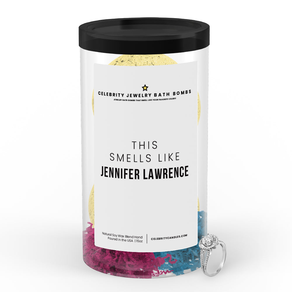 This Smells Like Jennifer Lawrence Celebrity Jewelry Bath Bombs