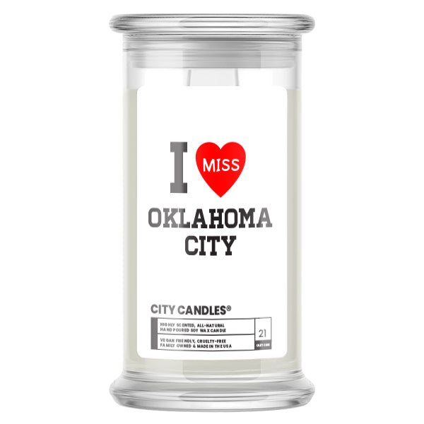 I miss Oklahoma City  Candles