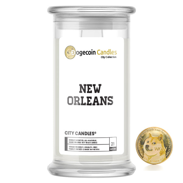 New Orleans City DogeCoin Candles