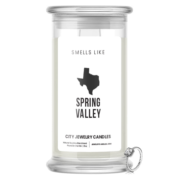 Smells Like Spring Valley City Jewelry Candles