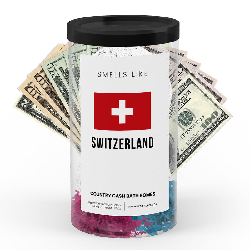 Smells Like Switzerland Country Cash Bath Bombs