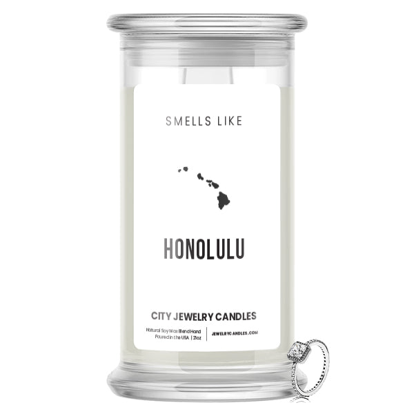 Smells Like Honolulu City Jewelry Candles