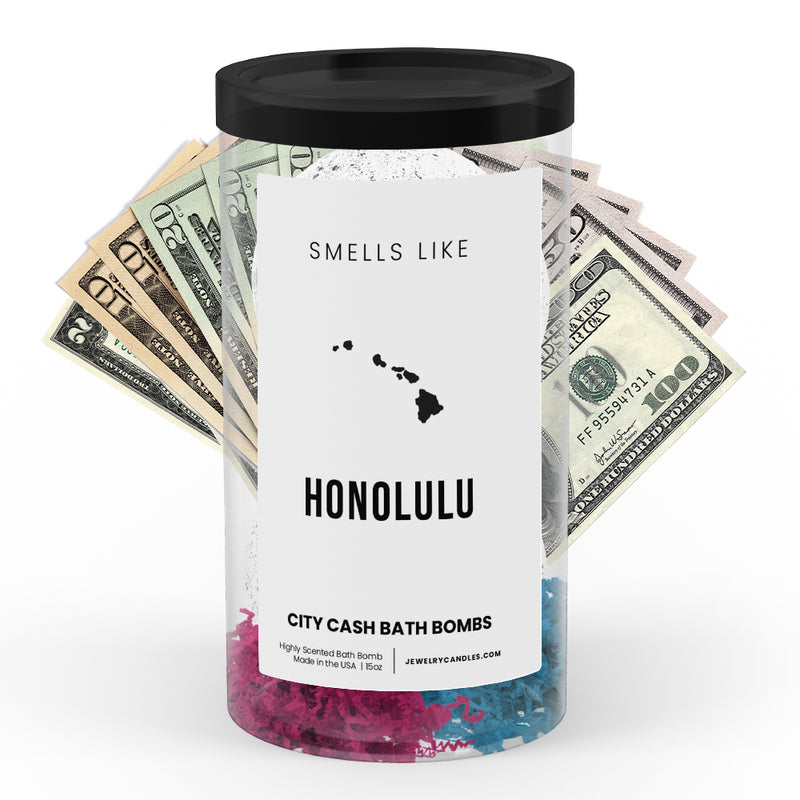 Smells Like Honolulu City Cash Bath Bombs