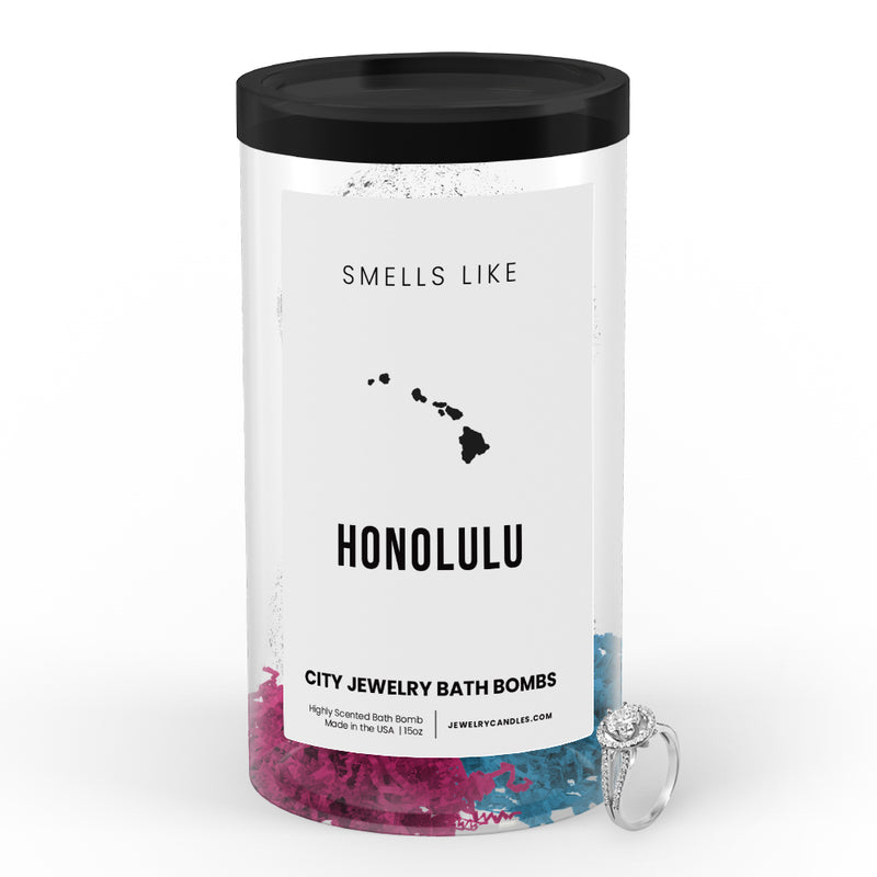 Smells Like Honolulu City Jewelry Bath Bombs