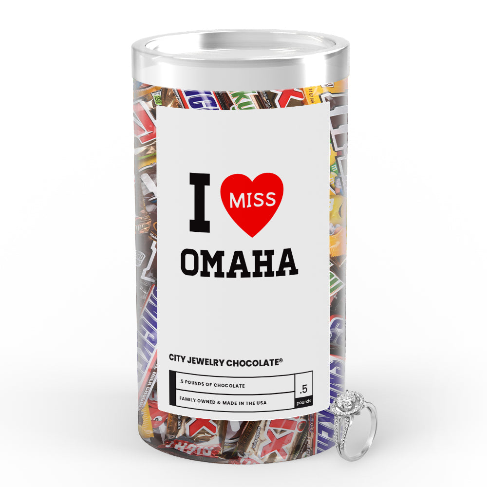 I miss Omaha City Jewelry Chocolate